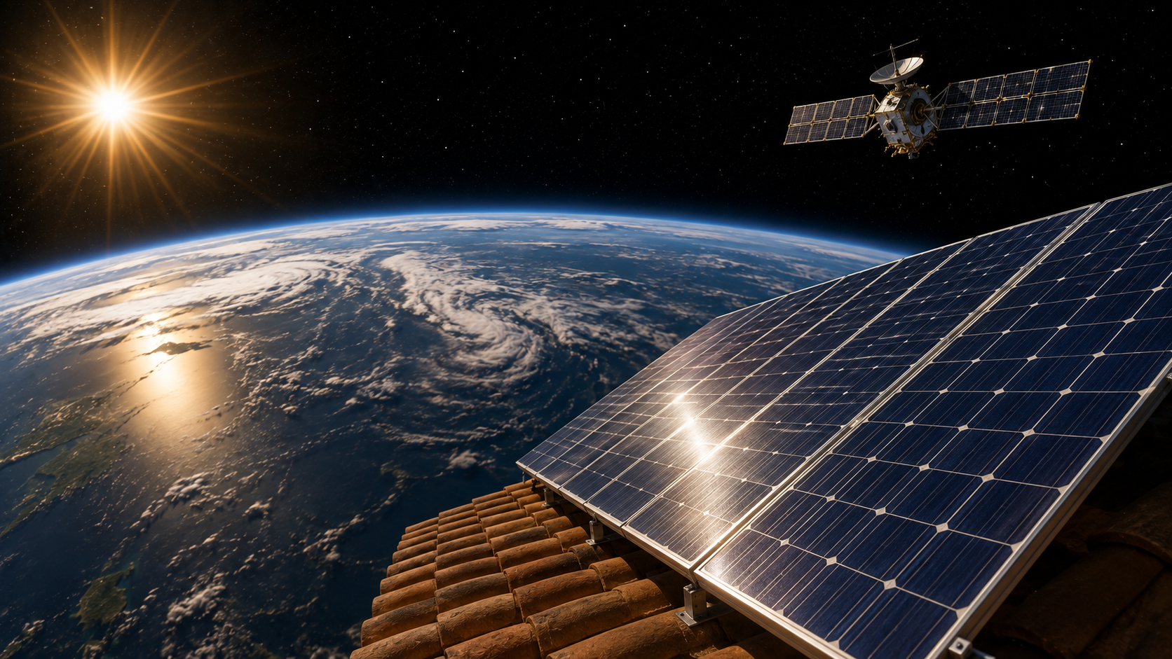 Cover image of the article “The Energy That Fell From the Sky: How Space Saved the Solar Panel From Irrelevance” — category Astrophysics